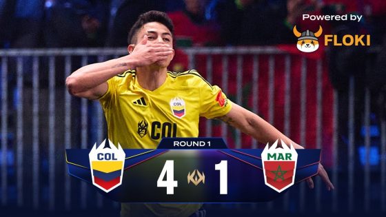 ملخص مباراة المغرب ضد كولومبيا 4-1 دوري الملوك